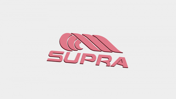 supra boat logo redpah 3d print model - Mito3D