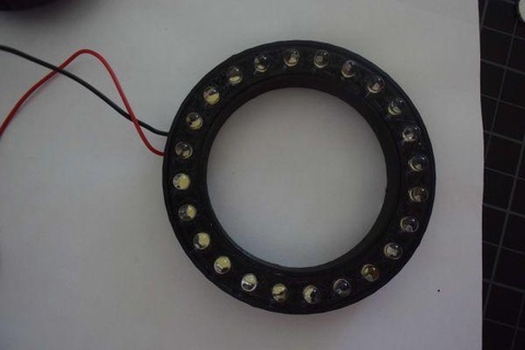 led ring mini-mill redpah 3d print model - Mito3D