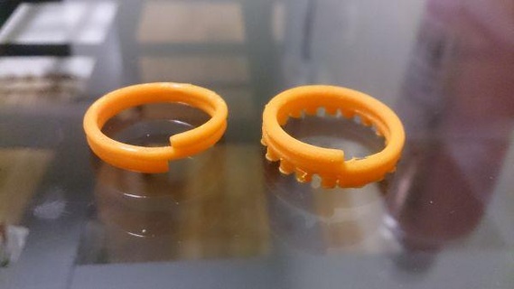 key ring redpah 3d print model - Mito3D