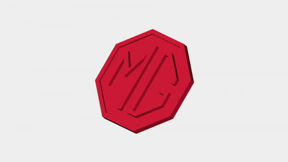 logo rozet redpah 3d print model - Mito3D