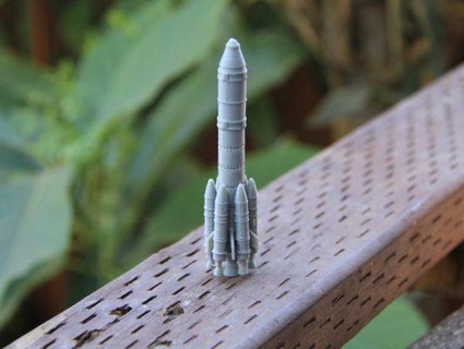 cerbal 4 inch foguete redpah 3d print model - Mito3D