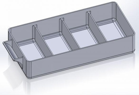 parts tray redpah 3d print model - Mito3D