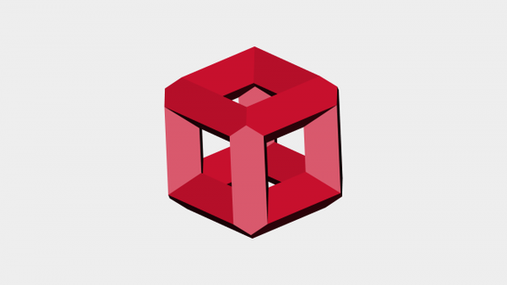cube redpah 3d print model - Mito3D