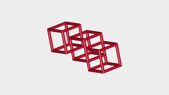 cubo redpah 3d print model - Mito3D