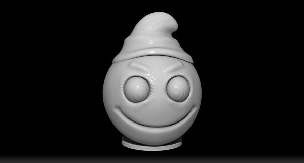 smiley rossa 3D print model - Mito3D