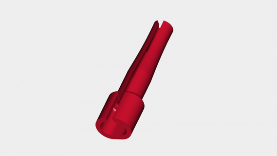 i phone 6 cavo connettore 8 pin rossa 3d print model - Mito3D