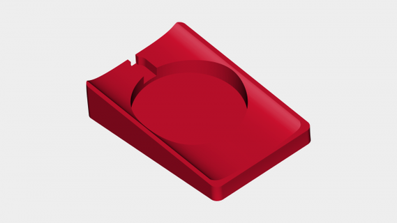 lg g3 induction charger stand redpah 3d print model - Mito3D