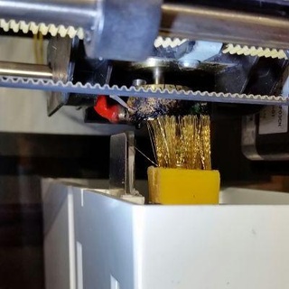 Vinci 10a nettoyage brosse monter redpah 3d print model - Mito3D