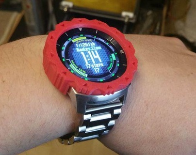 lg watch bezel redpah 3d print model - Mito3D