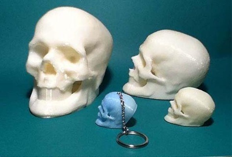 elvis cranio rossa 3d print model - Mito3D