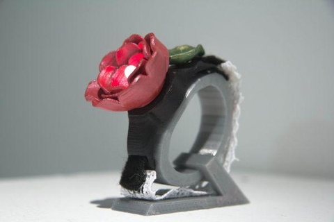 modular led rose bracelet redpah 3d print model - Mito3D