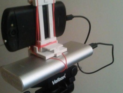 adjustable phone holder tripod quick release redpah 3d print model - Mito3D