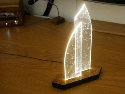 Shard luz base redpah 3d print model - Mito3D