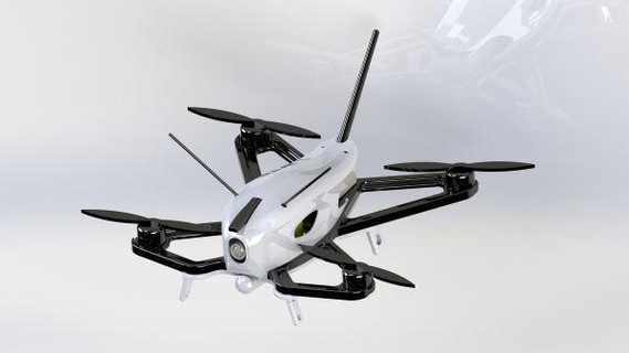drone fpv 280 redpah 3d print model - Mito3D