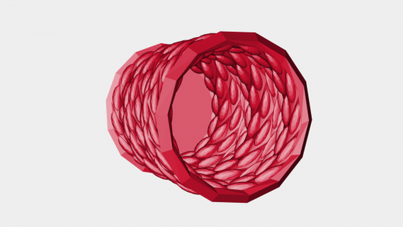 cestino vaso rossa 3d print model - Mito3D
