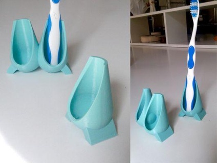 toothbrush holder redpah 3d print model - Mito3D