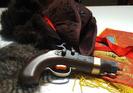 swashbuckler screw pistol redpah 3d print model - Mito3D