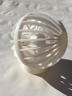 Balle ventilateur redpah 3d print model - Mito3D