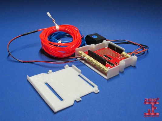 el escudo caso bainha redpah 3D print model - Mito3D
