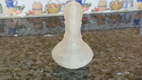 squillare vaso rossa 3d print model - Mito3D