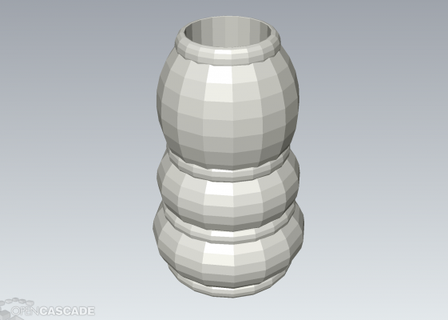 basic vase redpah 3d print model - Mito3D