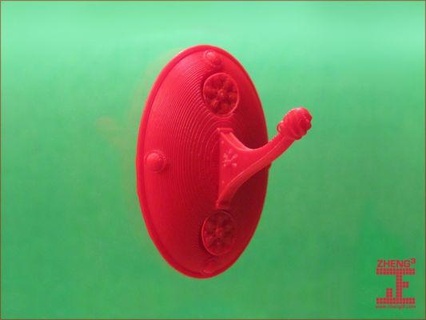 gancio +1 rossa 3d print model - Mito3D
