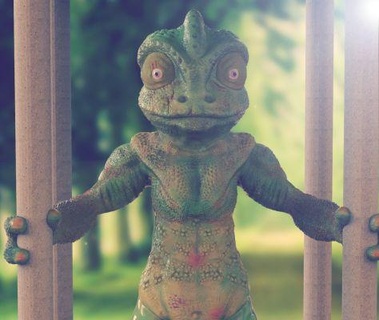 chameleon redpah 3d print model - Mito3D