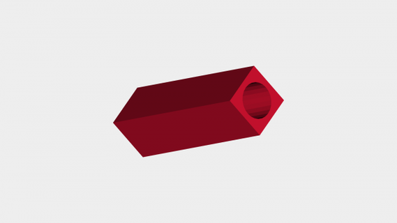 nodi modelli strutture rossa 3d print model - Mito3D
