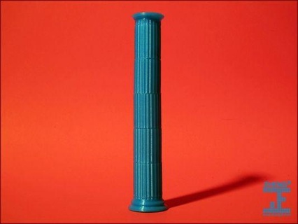 obbediente colonna fluttuato rossa 3d print model - Mito3D