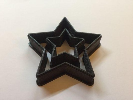 cookie cutter set star redpah 3d print model - Mito3D