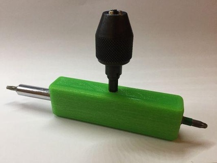 drill handle redpah  3d print model - Mito3D