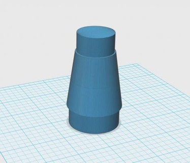 40-30mm interstage adapter redpah 3d print model - Mito3D