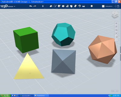 regular polyhedron redpah 3d print model - Mito3D