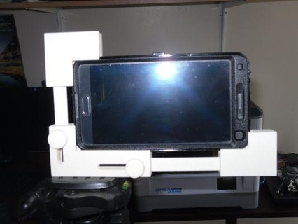 universale smartphone treppiedi montare rossa 3d print model - Mito3D