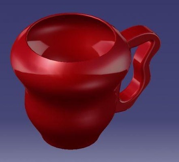 cup redpah 3d print model - Mito3D