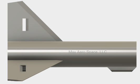 29mm foguete redpah 3d print model - Mito3D