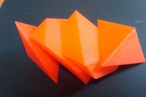broke cube redpah 3d print model - Mito3D