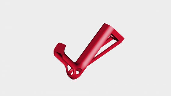 cuffia appendiabiti ikea banchi rossa 3d print model - Mito3D