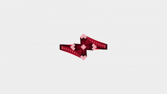 3d gioielleria cad modello nozze squillare rossa 3d print model - Mito3D
