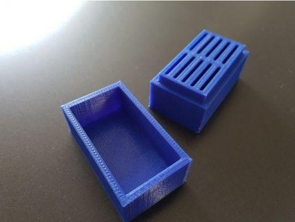 micro sd scatola rossa 3d print model - Mito3D