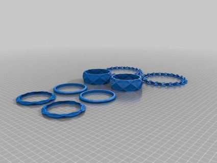Nest Armbänder redpah 3d print model - Mito3D