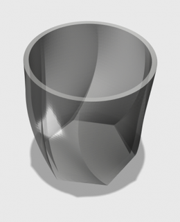 vaso v3 redpah 3d print model - Mito3D