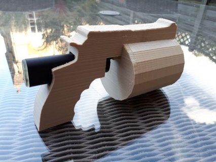 kulak tomurcuk tabanca redpah 3d print model - Mito3D