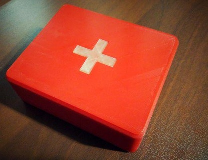 aiuto kit rossa 3d print model - Mito3D