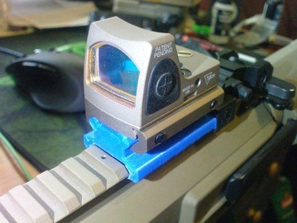 airsoft rmr sight riser redpah 3d print model - Mito3D