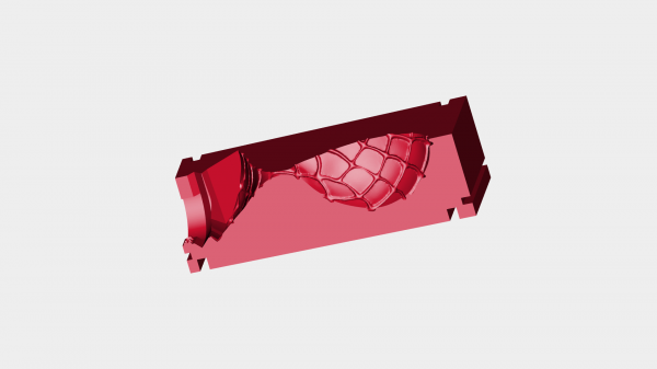 uomo Ragno molde rossa 3D print model - Mito3D