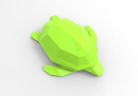 low poly Schildkröte redpah 3d print model - Mito3D