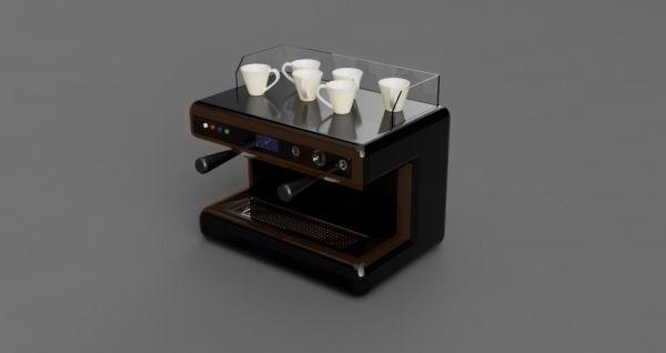 coffee machine redpah 3d print model - Mito3D