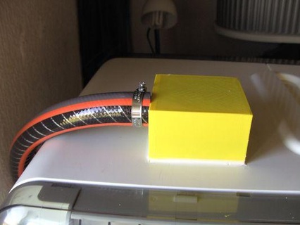 vinci 10 aire extracción caja redpah 3d print model - Mito3D