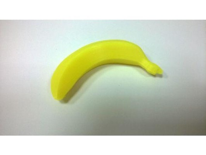 Banana rossa 3d print model - Mito3D